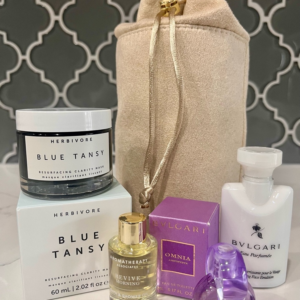 Skincare Set & Bvlgari Perfume